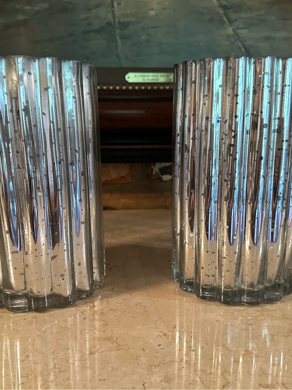 Valerie Parr Hill Silver Hurricanes with Fairy Lights